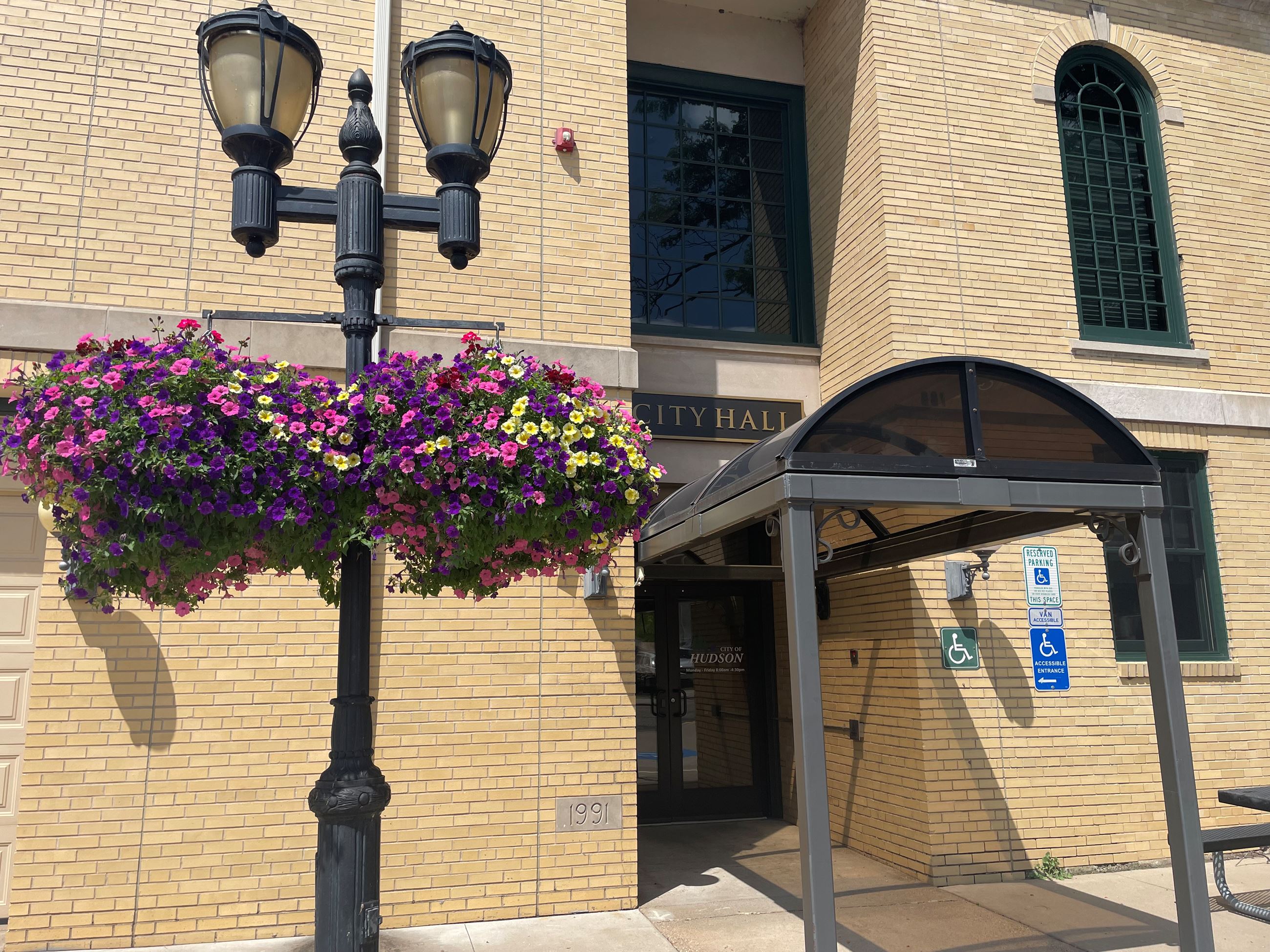 City Hall Walnut Street Entrance